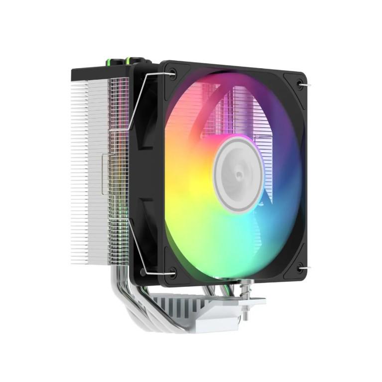 Tianjifeng J10 ARGB CPU Cooler: 4 Copper Tubes, 12cm Fan