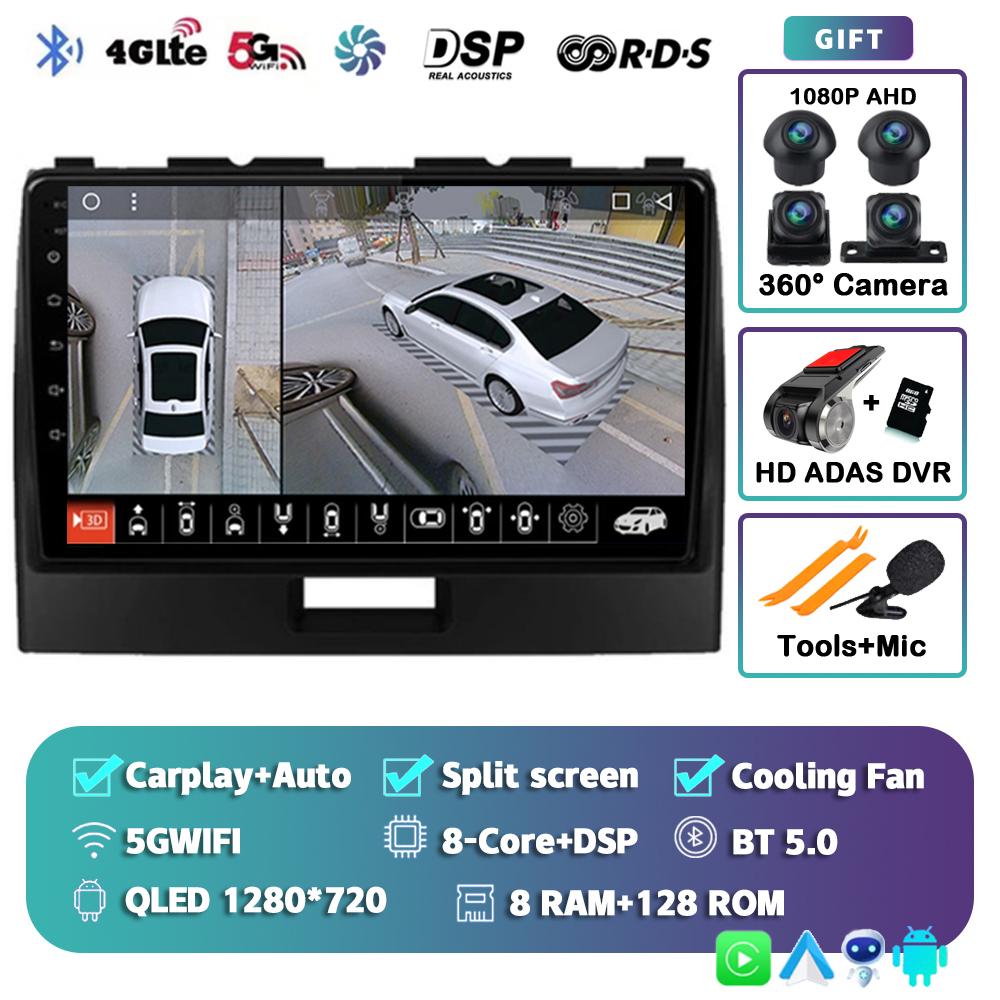 Android 14 Carplay Car Radio For Suzuki Wagon R 2010 2011 2012 2013 2014 2015 2016 2017 2018 GPS Multimedia Video Player Stereo