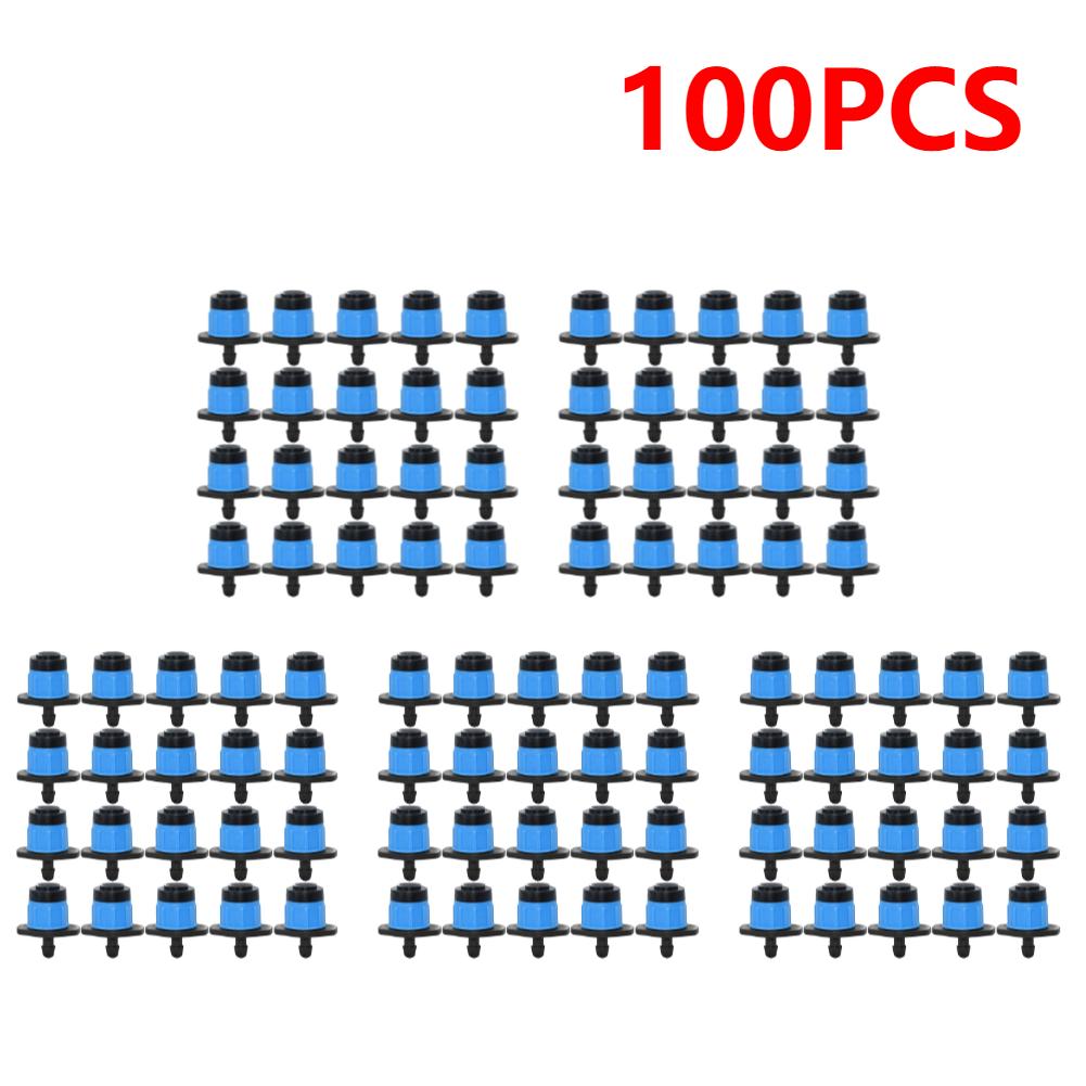 40-200Pc Garden Adjustable Nozzle Drip Irrigation Watering Sprinkler Automatic Watering 4/7mm Hose For Garden Farming Flower Law