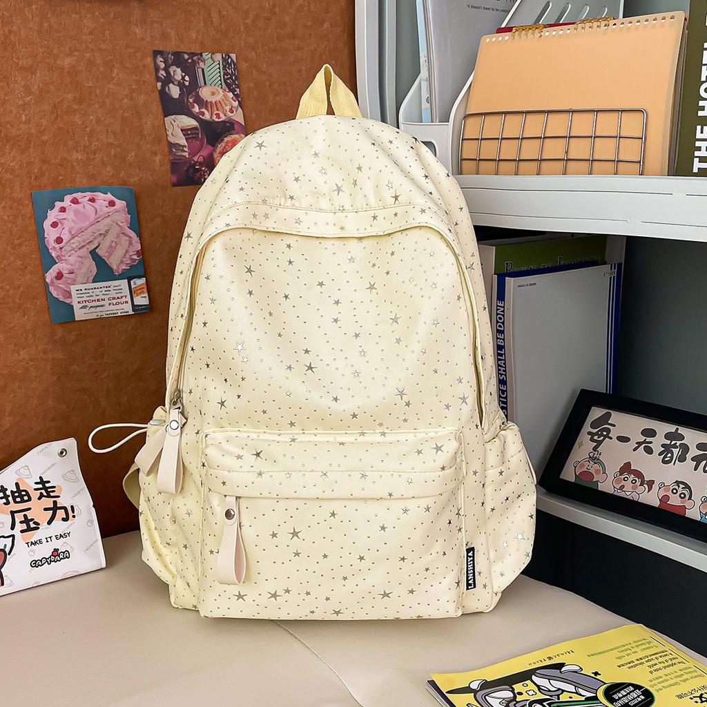 Schoolbag High Value Japanese Star Backpack Women's Leisure Travel Backpack Ins Wind Junior High School Student High School Student Schoolbag