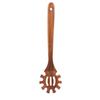 Ergonomischer Griff Kochlöffel Holz 30cm Länge Antihaft Spaghetti Gabel Zange für Hausköche und Professionelle Nutzung