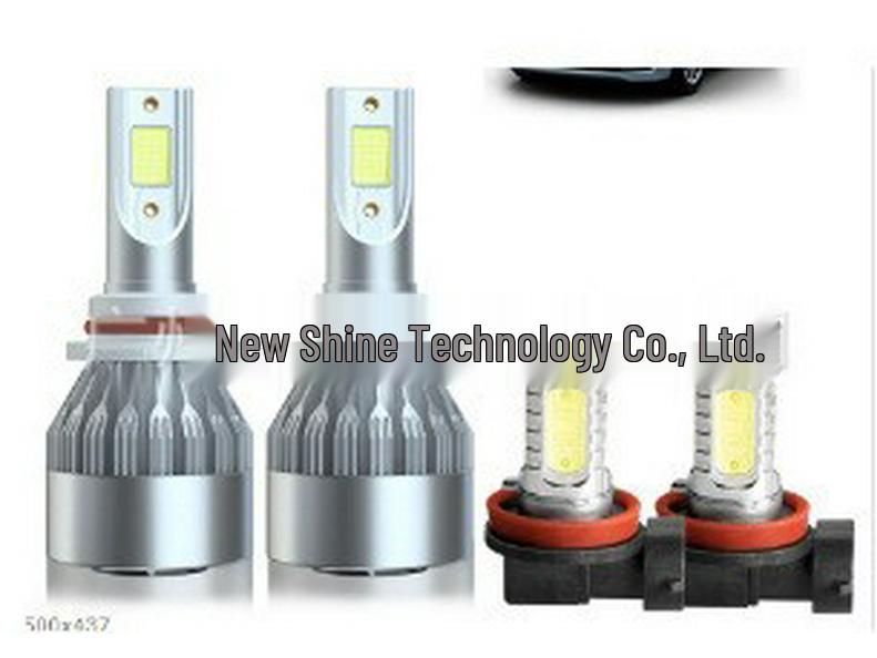 LED Scheinwerfer Kombi-Set: H11, H8, H9005, 9006, H4, H7, H13, 9007, 880, 881