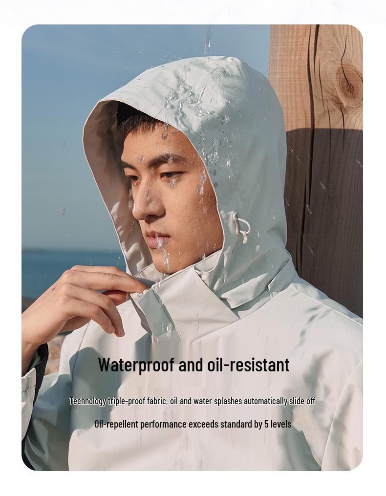 2025 Unisex 3-in-1 Detachable Small Mountaineering Jacket - Windproof & Waterproof