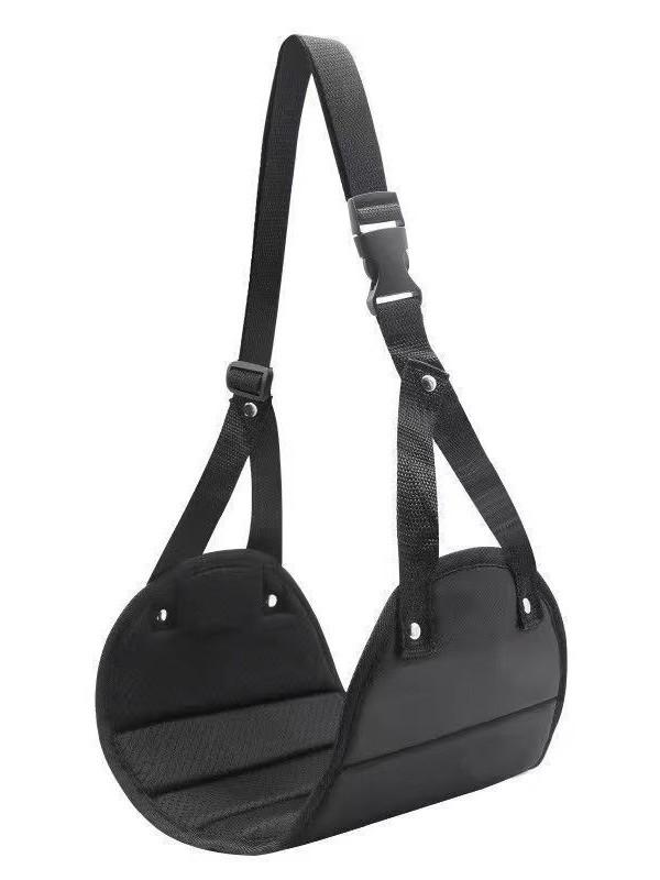 Compact Travel Foot Hammock: High-Speed Rail and Airplane Sleep Aid.