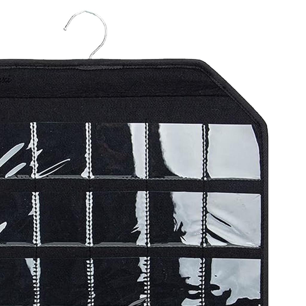 Sturdy Felt Badge Storage Bag With Multiple Pocket Designs Sturdy Dustproof Wall Hanging Solution for Home or Office