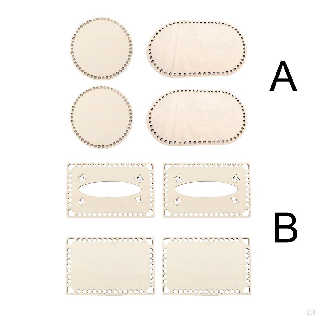 Botm Insert Base Cushion with Holes for Crochet DIY
