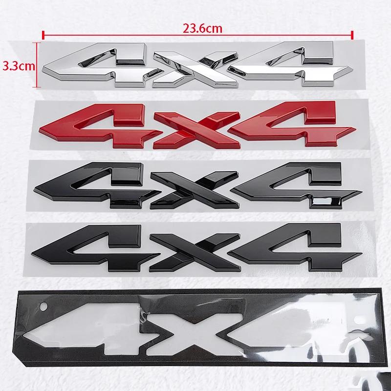 ABS 4x4 Logo Car Fender Tailgate Nameplate Emblem Sticker for Dodge RAM 1500 2500 3500 Renegade Grand Cherokee Compass Liberty QH1