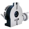 150mm/5.9In Vertical & Horizontal Rotary Table, 150MM Dividing Head Round Rotary Working Table Milling Machine Index System Adjustable Screw 5.9 Inch