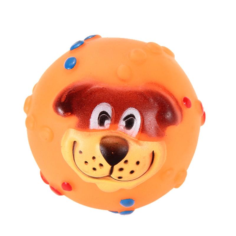 squeaky dog balls with faces