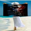 Ultra-Soft Beach Towel with Resident Evil Theme,Ideal for Pool - Camping, Diving - Perfect Travel Essential, Vibrant Beach Towel.