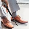 Maximilian Luxury Shoehorn with Metal and Wood Handle for Home or Hotel Use