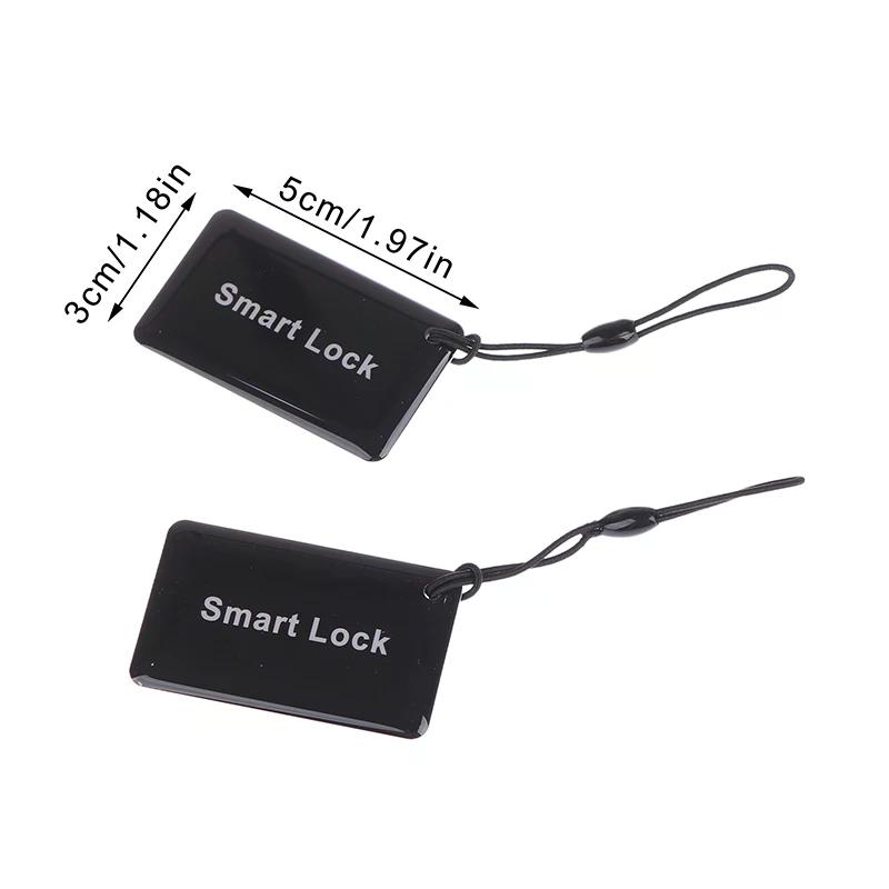 5/10 ks 13,56MHz IC karta Elektronický chytrý zámek dveří Karta Digitální chytré zámky na otisk prstu Odemknutí Malá RFID karta