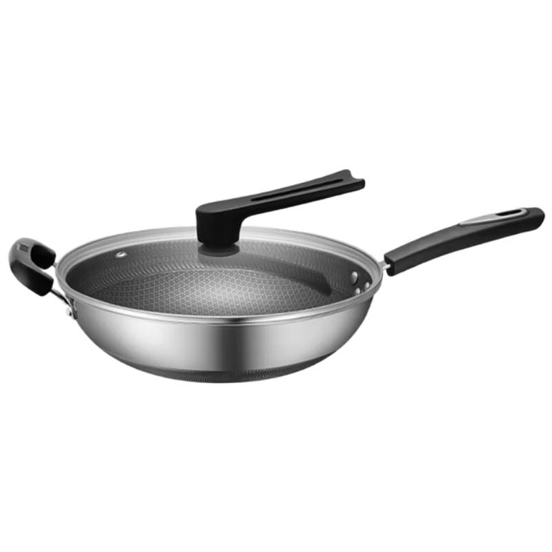 Supor 30CM 316L Stainless Steel Non-stick Wok