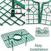 Greenhouse Strawberry Plant Support Frame - Garden Balcony Climbing Vine Rack, PP Material.
