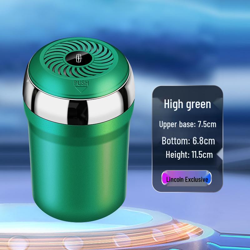 Lincoln Ambient Light Car Ashtray for MKZ, Continental, MKC, Nautilus, Aviator, Navigator
