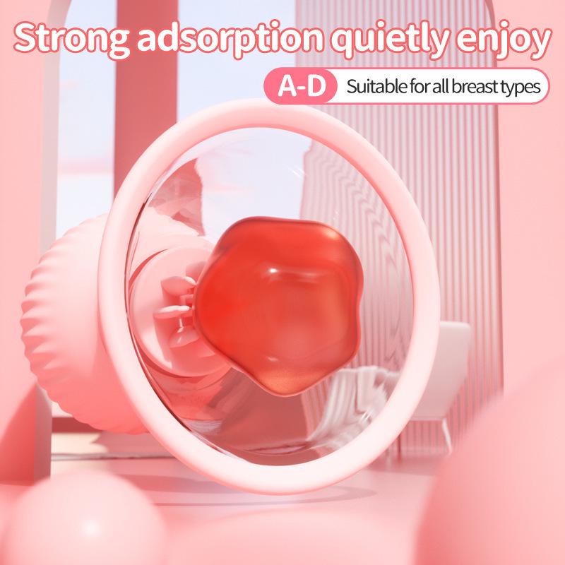 Kabelloser Brustwarzenmassage-Rotationsstimulator - Erwachsenenspielzeug für Frauen