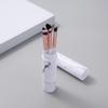 Crazed Rush 5-Piece Aluminum Eyeshadow Brush Set with Case: Eyelid, Lip, and Nose Blending Tools