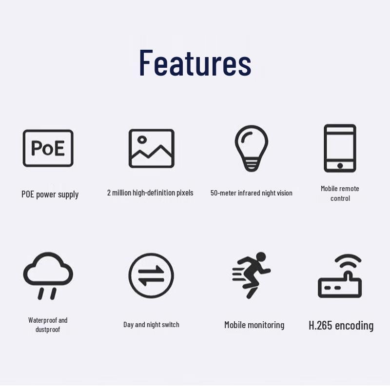 

Dahua 4MP PoE WiFi Fixed-Focus Dome Security Camera CN plug (adapter included)