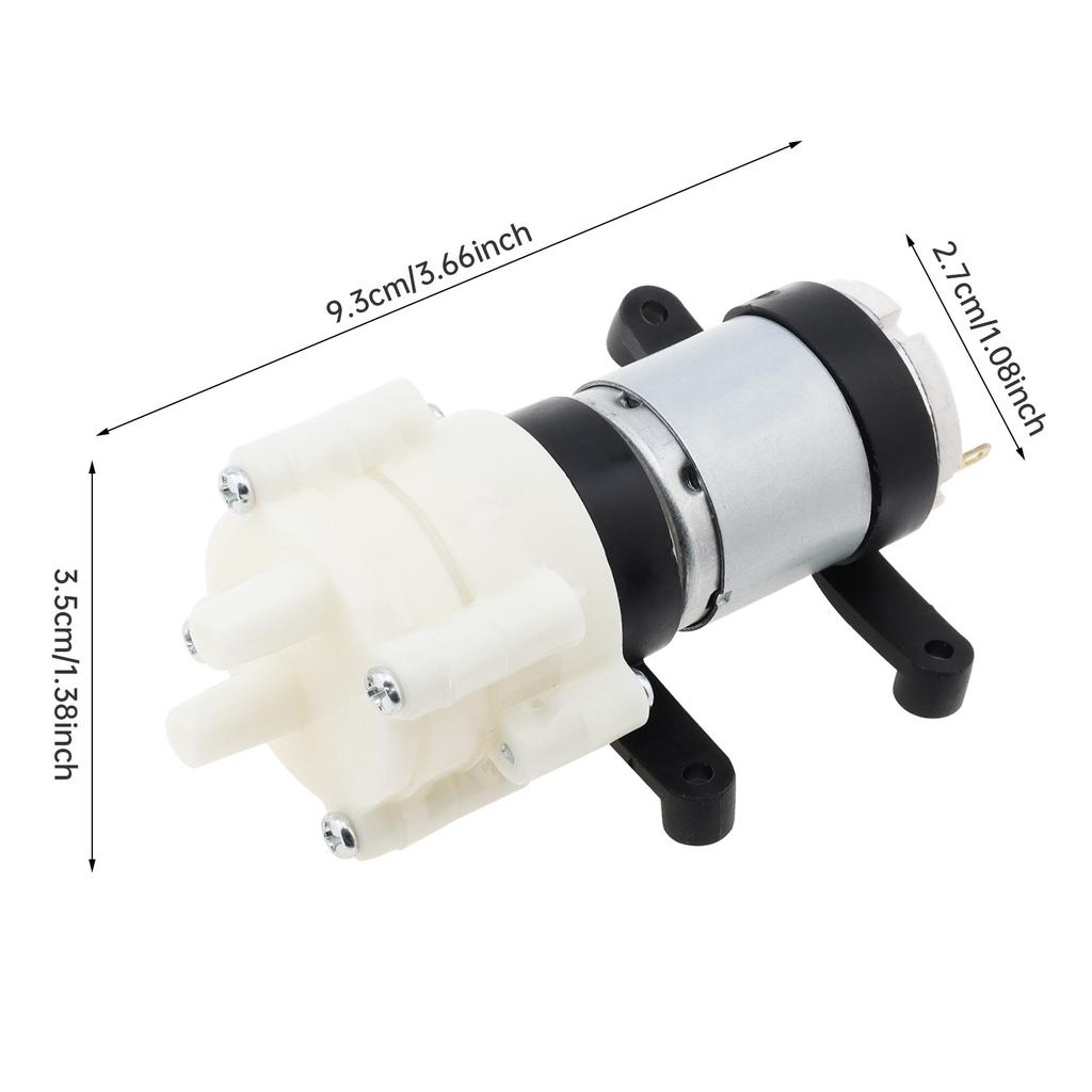 R385 Mini Water Pump 6-12V/24V Diaphragm Self Priming Pump For Fish Tank / R385 Water Pump, Tea Machine