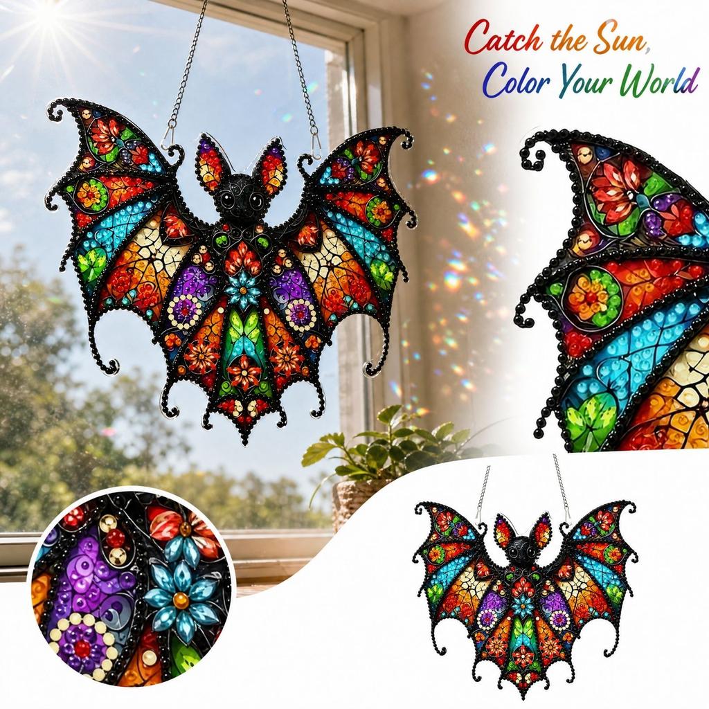Acrylic Hanging Ornament for Window and Garden Decor