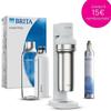 Soda Maker - SodaTRIO White - 1 Bottle 1L and 1 CO2 Cylinder Included