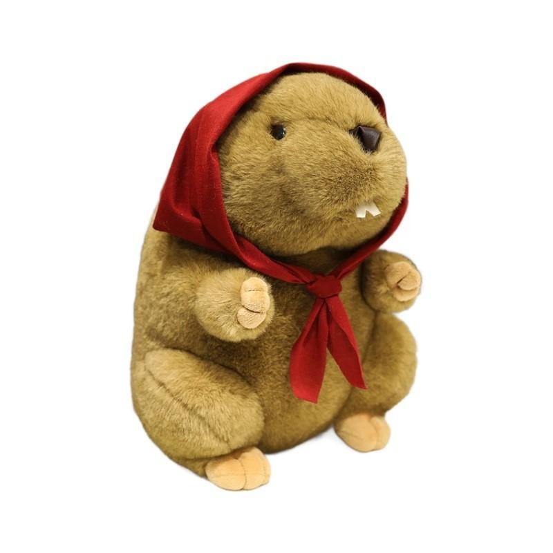 Ne Groundhog Zha Plush Toy Anime Peripheral Soft Fill Doll Child Festival Gift