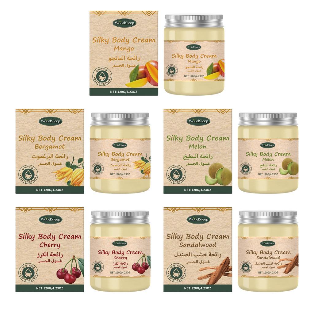 Woodsleep Hydrating Moisturizing Cream Series Refreshing Lightweight Nourishing Body Lotion With Calming Citrus Scent For Soft Skin
