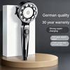 High Pressure Handheld Shower Head with 5 Spray Modes One-Click Pause Feature Chrome Plated Luxurious Bathroom Fixture