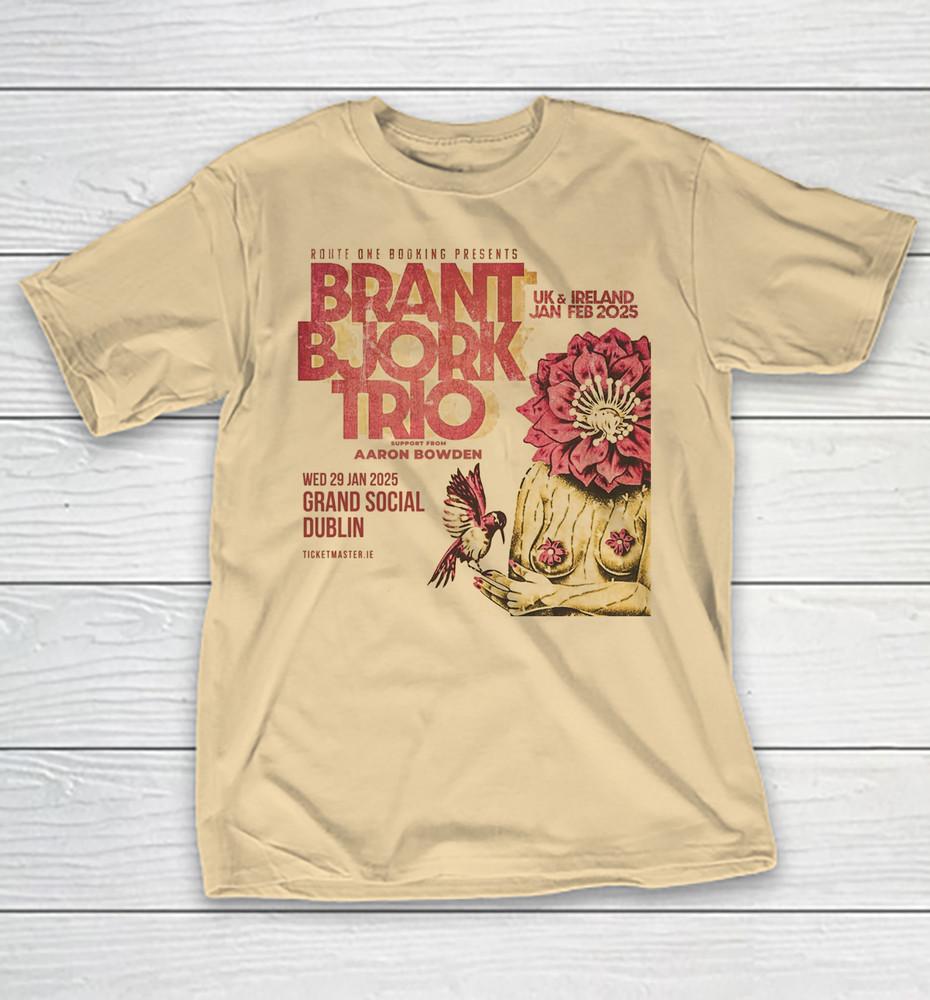 Collection Brant Bjork Trio Tour 2025 Gift For Fan T Shirt Full Size S-5XL MD776 Unisex T-Shirt XL