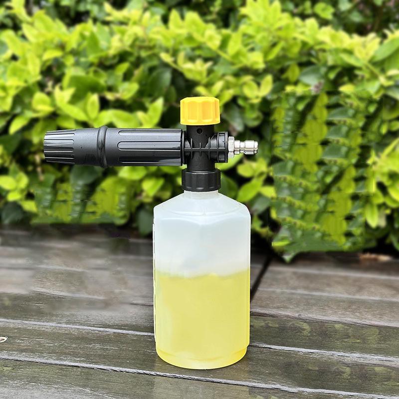 High-Pressure Foam Sprayer for Home & Car Wash - Spray Gun Nozzle & Water Gun with PA Pot