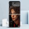 J-Jackson Wang Singer Black Cover for Samsung Galaxy Z Flip 7 6 5 4 3 5G Phone Case Flip7 Flip6 Flip5 Flip4 Flip3 Pattern Case G