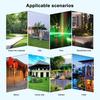 1/2/4Pcs Solar Ultrasonic Mole Repellent Effective Safe to Use Simple Installation Outdoor Mouse Repellent Waterproof Spikes Stakes