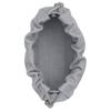 Coach Faye 26 Logo Drawstring Magnetic Closure Smooth Leather Cloud Bag Women Handbags Gray Blue CV529-QBN19