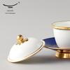 Yongfengyuan Mr. Porcelain Pearl of the Sea Lidded Ceramic Cup