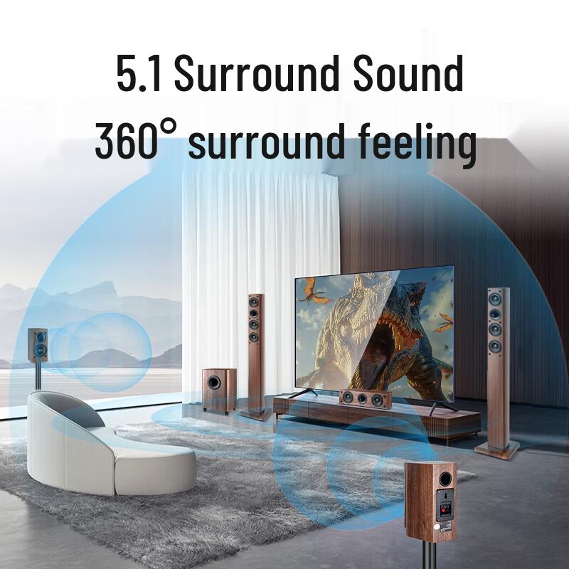 SANSUI F7 Pro 5.1 Home Theater Audio System (CN version)