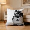 Singer HHaRRy Music Pillow Case Pattern Printed Pillowcase For Living Room Sofa Cushion Cover