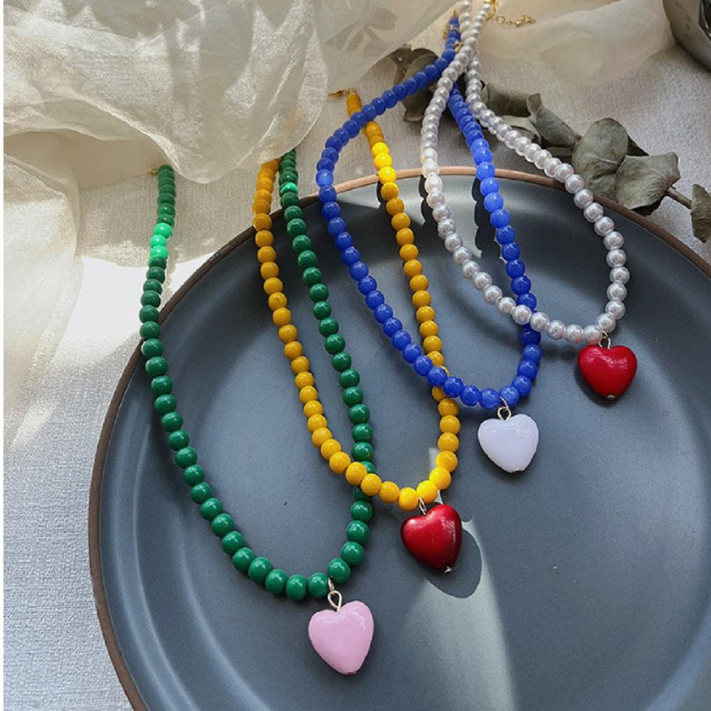 [S] Gorgeous beaded fashion necklace for going out_Ih
