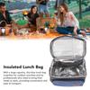 Insulated Lunch Box Oxford Cloth Leakproof Blue Waterproof Thermal Cooler Sack Food Handbags for Men Women