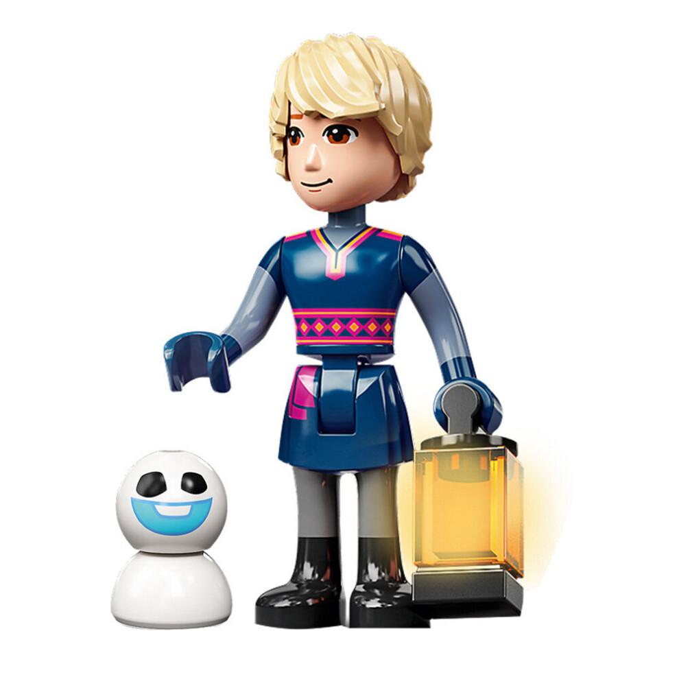 5 Pcs Frozen Elsa Anna Series Assembled Building Block Toys Figures Model Toy Kid Girls Gift