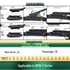 Compatible Silent Wiper Blades for BMW 3 Series: 325i, 320i, 330Li, 318i, GT Touring Versions.