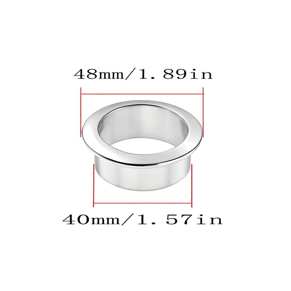 Zinc Alloy Computer Desk Cable Grommet Electric Wire Hole Cover Cabinet Vent Decorative Plug Cable Outlet Port Furniture Hardware