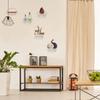 Transparent Design Transparent Wall Shelves Small Size Minimalist Wall Hanging Shelves Decorative Acrylic