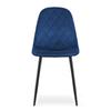 ASTI chair - navy blue velvet x 4