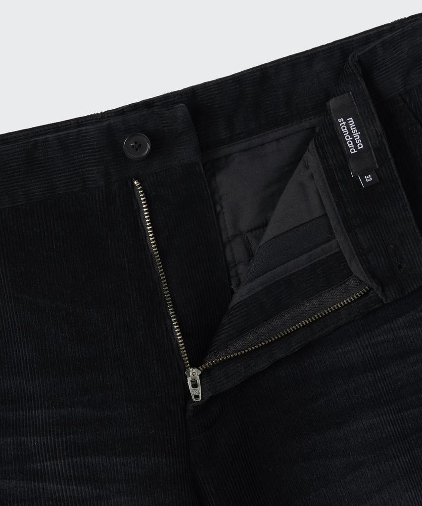 MUSINSA STANDARD Big Brush 11W Corduroy Flare Pants [Black]
