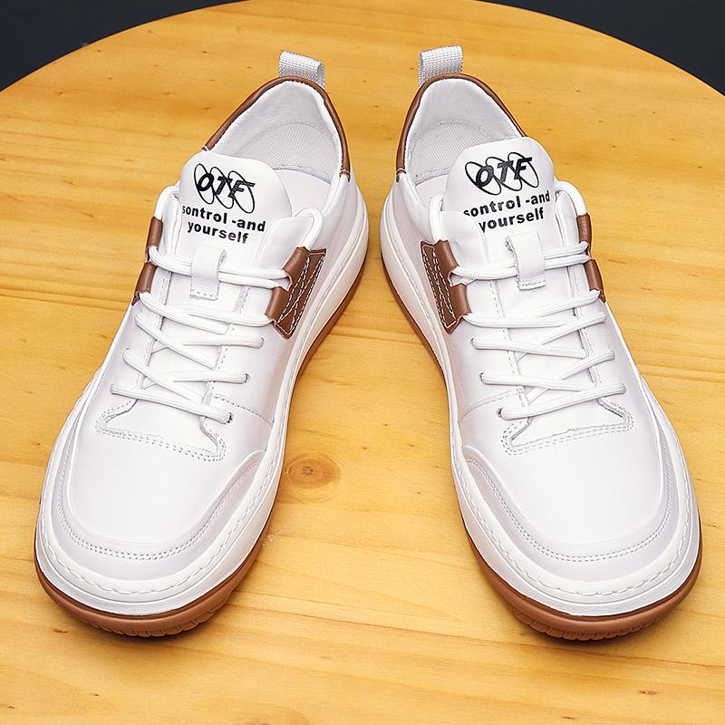 Fashion men shoes Sneakers Male Mens casual Shoes tenis Luxury shoes Leather Breathable Shoes fashion loafers working Shoes for men