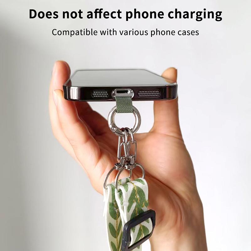 Adjustable Mobile Phone Lanyard Long Crossbody Neck Strap Phone Strap Anti-Lost Hanging Rope Universal Gasket For All Phone Case