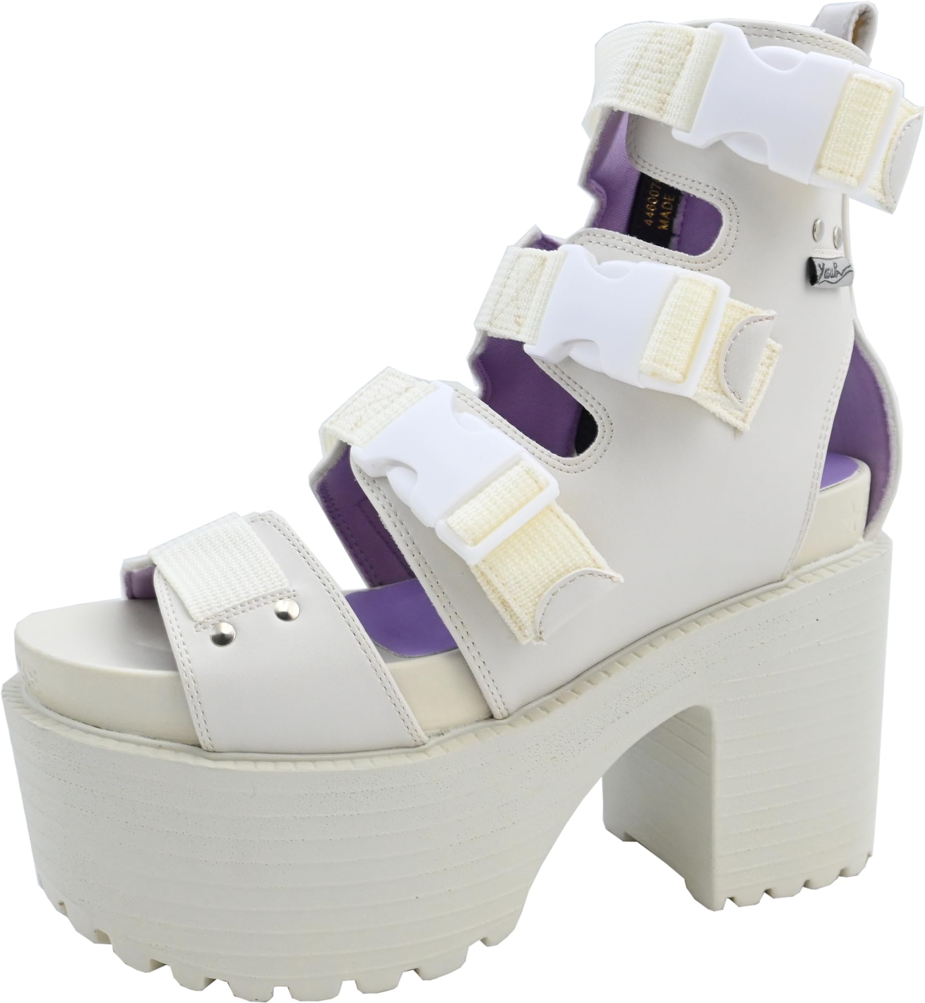 

Yosuke Women s Ivory Sandals, Sizes 4460076, Sizes 22.0cm-22.5cm