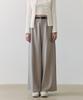 ZEROSTREET [2 Colors] Porcelain Pintuck Slacks
