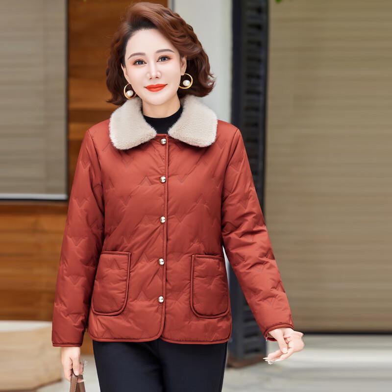 Women's Elegant Quilted Fleece-Lined Winter Jacket