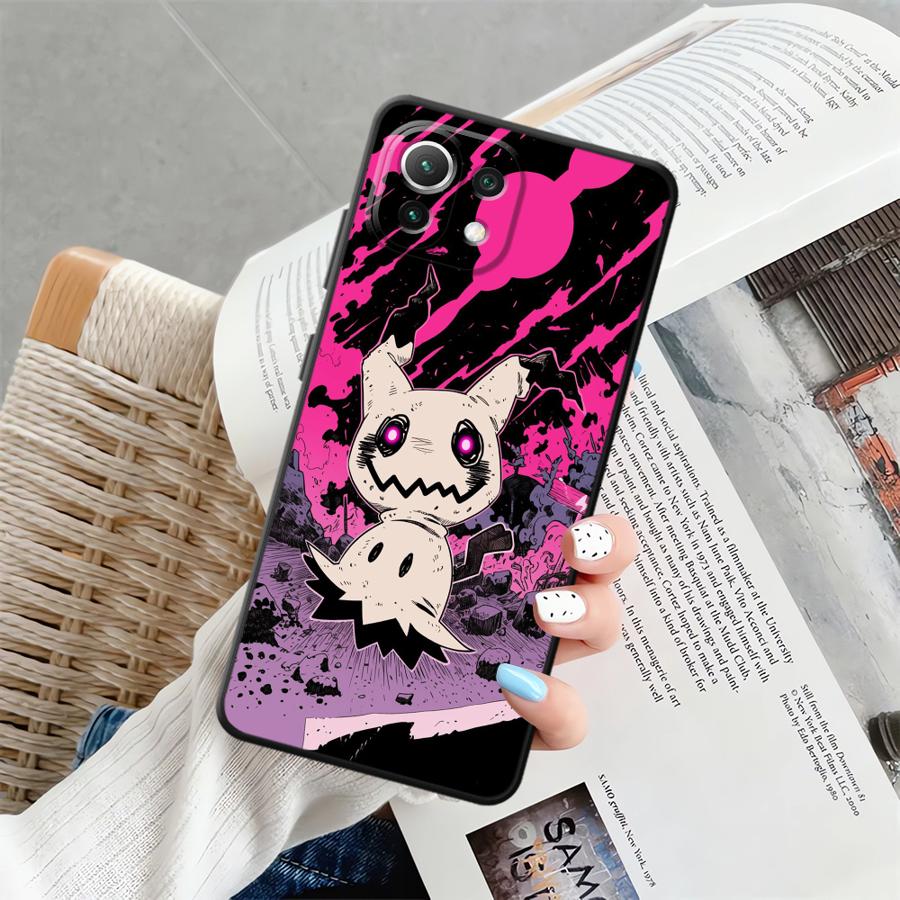 

Anime Pokemon Gengar Case for Xiaomi Mi 14 13 Lite 12 15 Pro 11T 10T 12T Pro 12X 11 Funda Phone Cover Xiaomi 11T